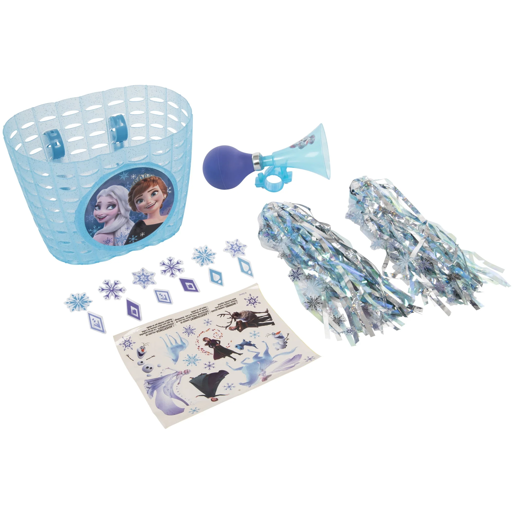 Frozen Bike Accessory Bundle, Blue, by Huffy