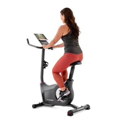 Schwinn 130 Upright Bike Exercise Bike - Silver