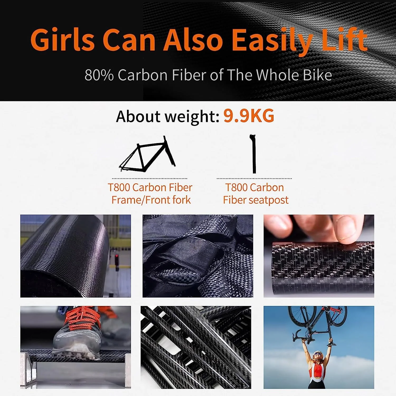 SAVADECK Carbon Gravel Road Bike,T800 Carbon Gravel Dis Brake Bicycle with Professional Adventure Shimano GRX600 11 Speed Groupset and Extra Wide Tires 700CX40C for Various Road.