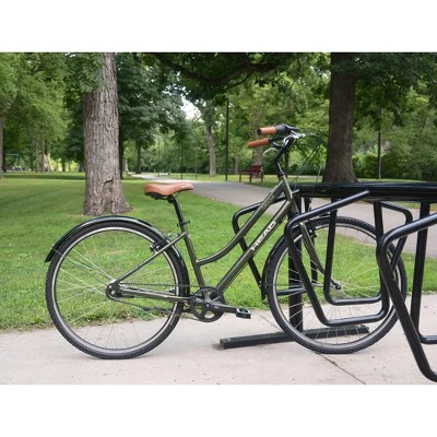 HEAD Groove 700c Belt Drive City Bike, Small, Moss Green