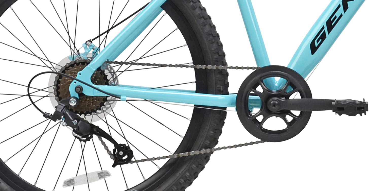 26-inch Vallaro Women's Aluminum Mountain Bike, Light Blue