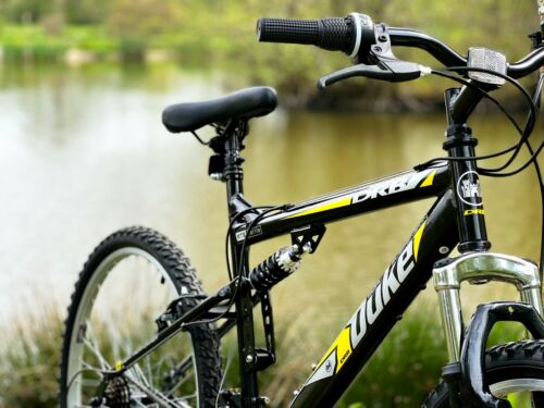 Dallingride Duke DS Full Suspension Mountain Bike 26" Wheel MTB 18 Speed Black