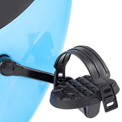 Folding Exercise Bike with 10-Level Adjustable Resistance, Arm Bands and Backrest-ModernLuxe