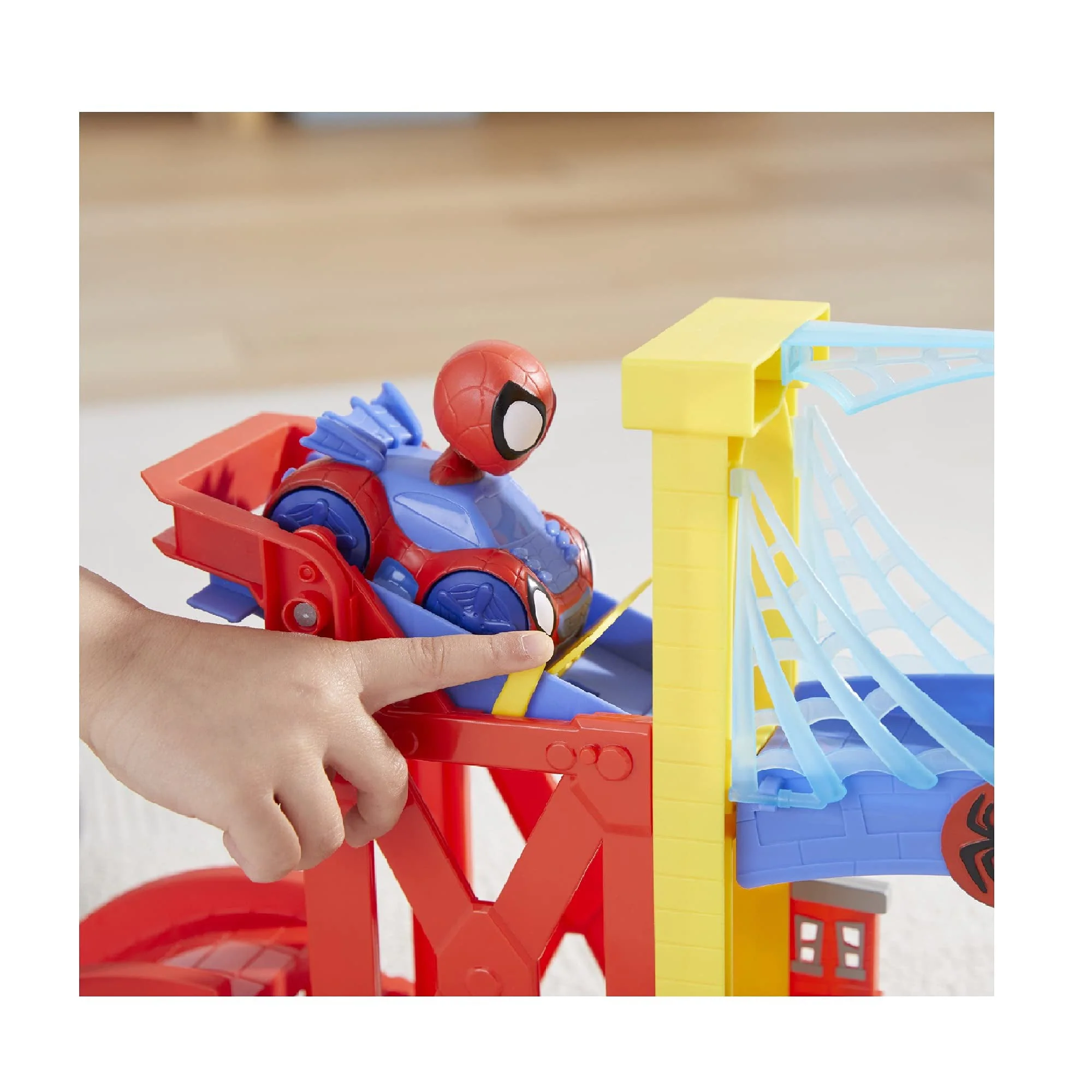 Marvel Spidey and His Amazing Friends Web Squad City Chase Set, Spidey Racer Vehicle