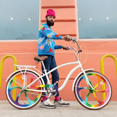 Jetson 24'' Zephyr Cruiser Bike - White