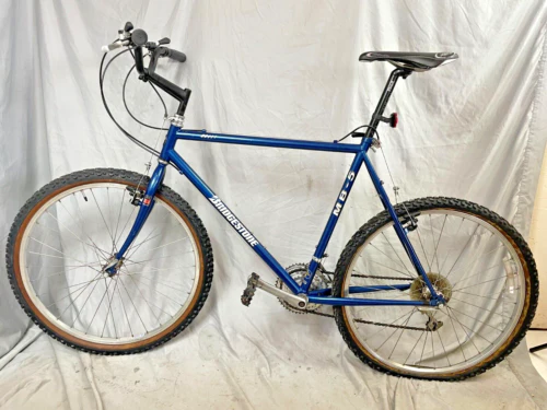 1988 Bridgestone MB-5 MTB Bike 22" XLarge Hardtail Tange Chromoly Fe USA Shipper