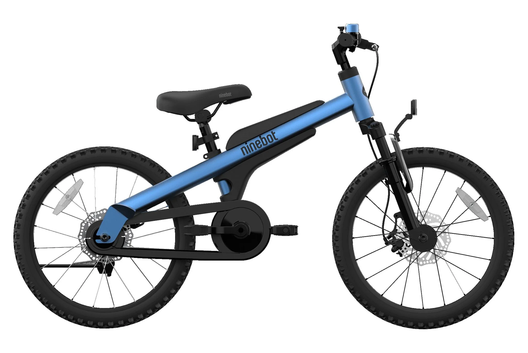 Segway Ninebot Kids Bike 18 In., Blue, Premium Grade, Recommended Height 3 Ft. 9 In. - 4 Ft. 9 In.