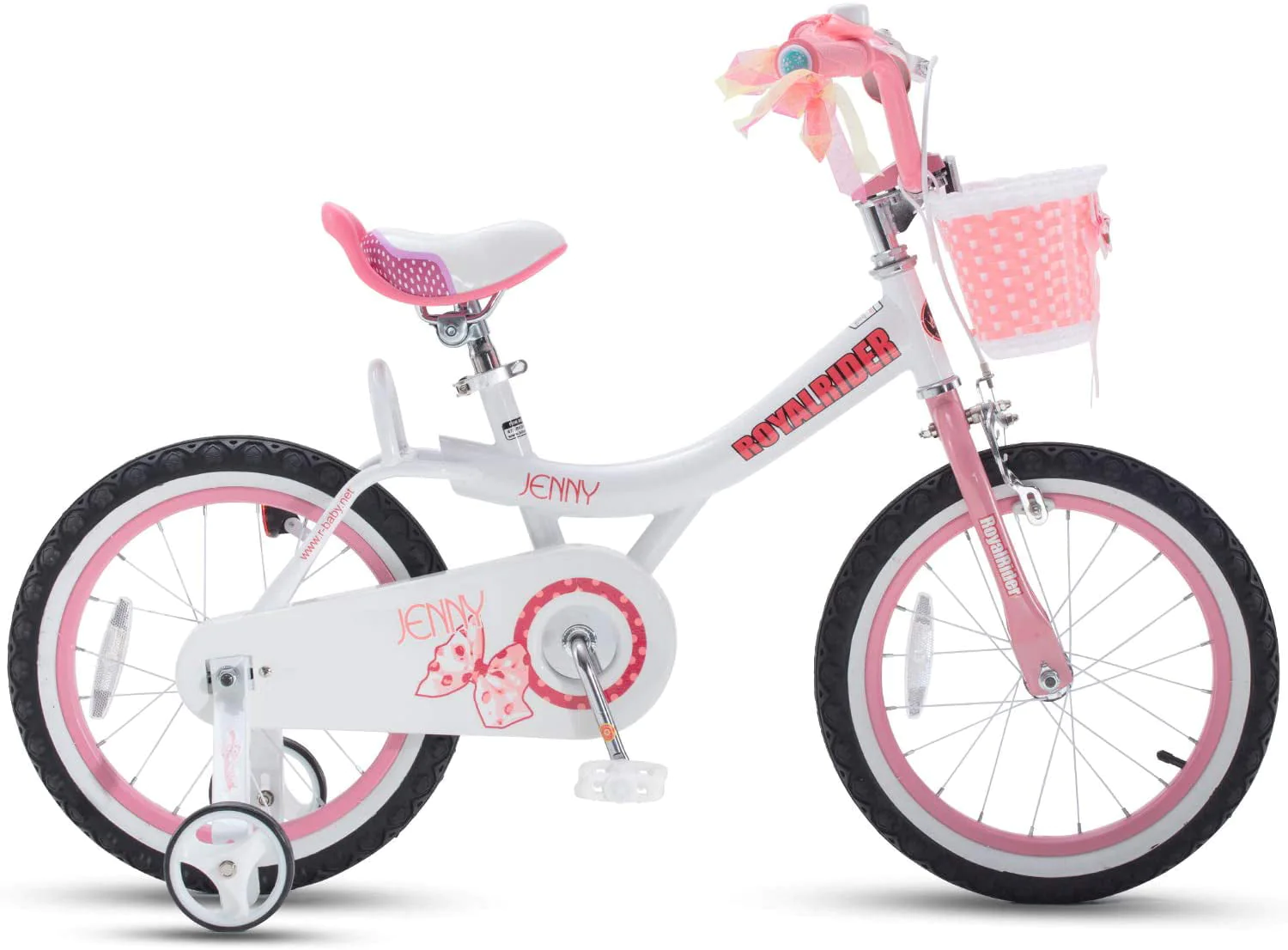 RoyalBaby Jenny Pink 16 inch Kid's Bicycle
