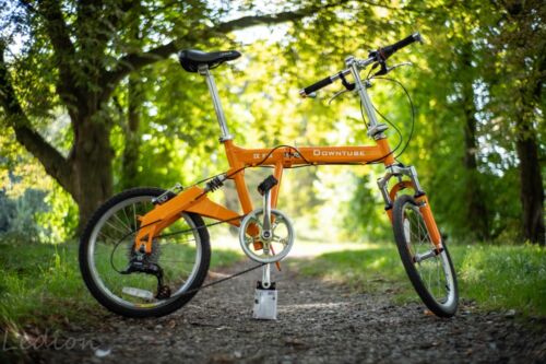 Downtube IX FS full suspension aluminium folding bike 9 speed 14.3kg (32lb)