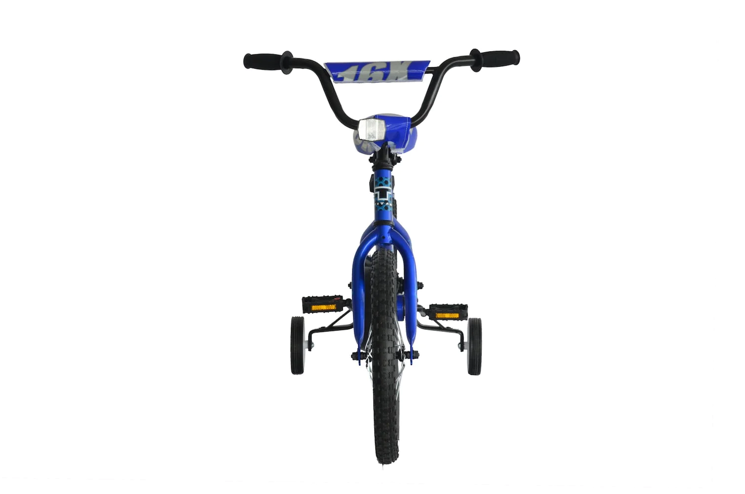 Titan Champion Boys BMX Bike with Training Wheels, 16 In. Blue