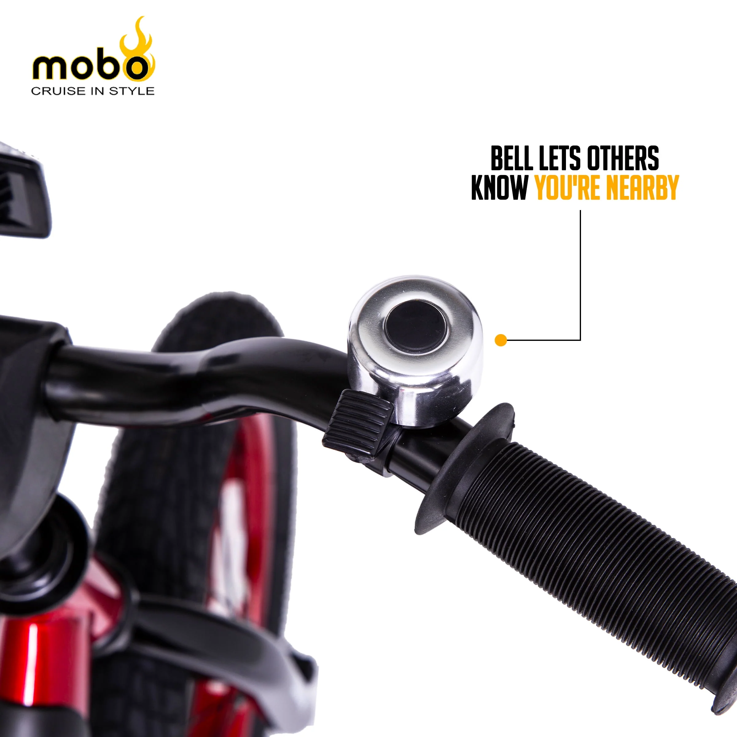 Mobo First 14in. Boy's Bike, Red