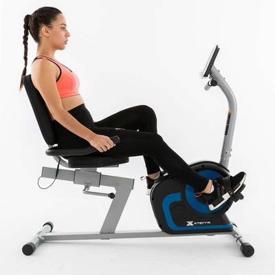 XTERRA Fitness SB120 Recumbent Exercise Bike - Black