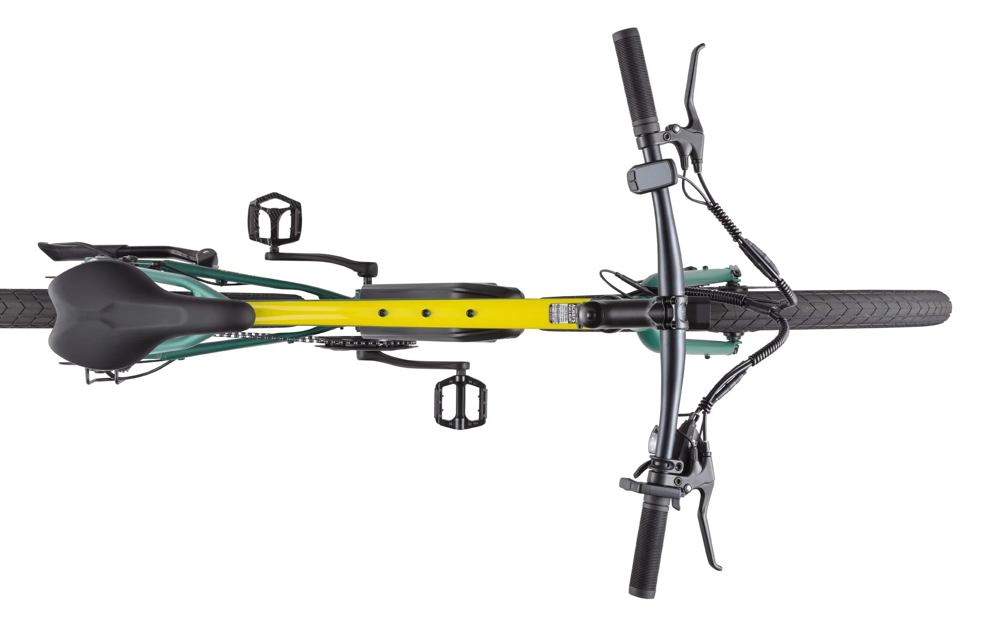 Hurley Amped S Ebike Urban 350 Watt, 36 Volt, 20 MPH | 19 Inch, Green