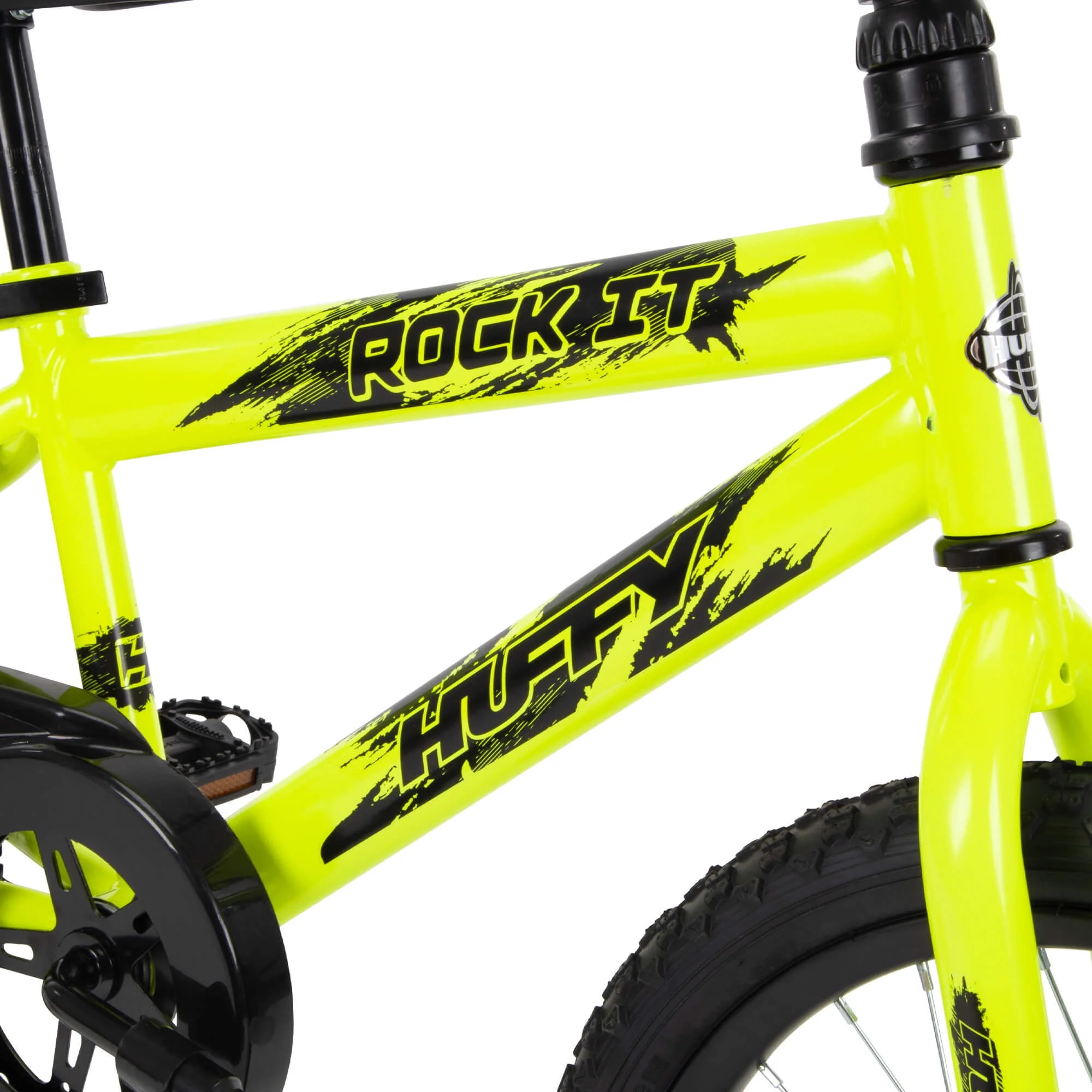 18 in. Rock It Boy Kids Bike, Neon Powder Yellow