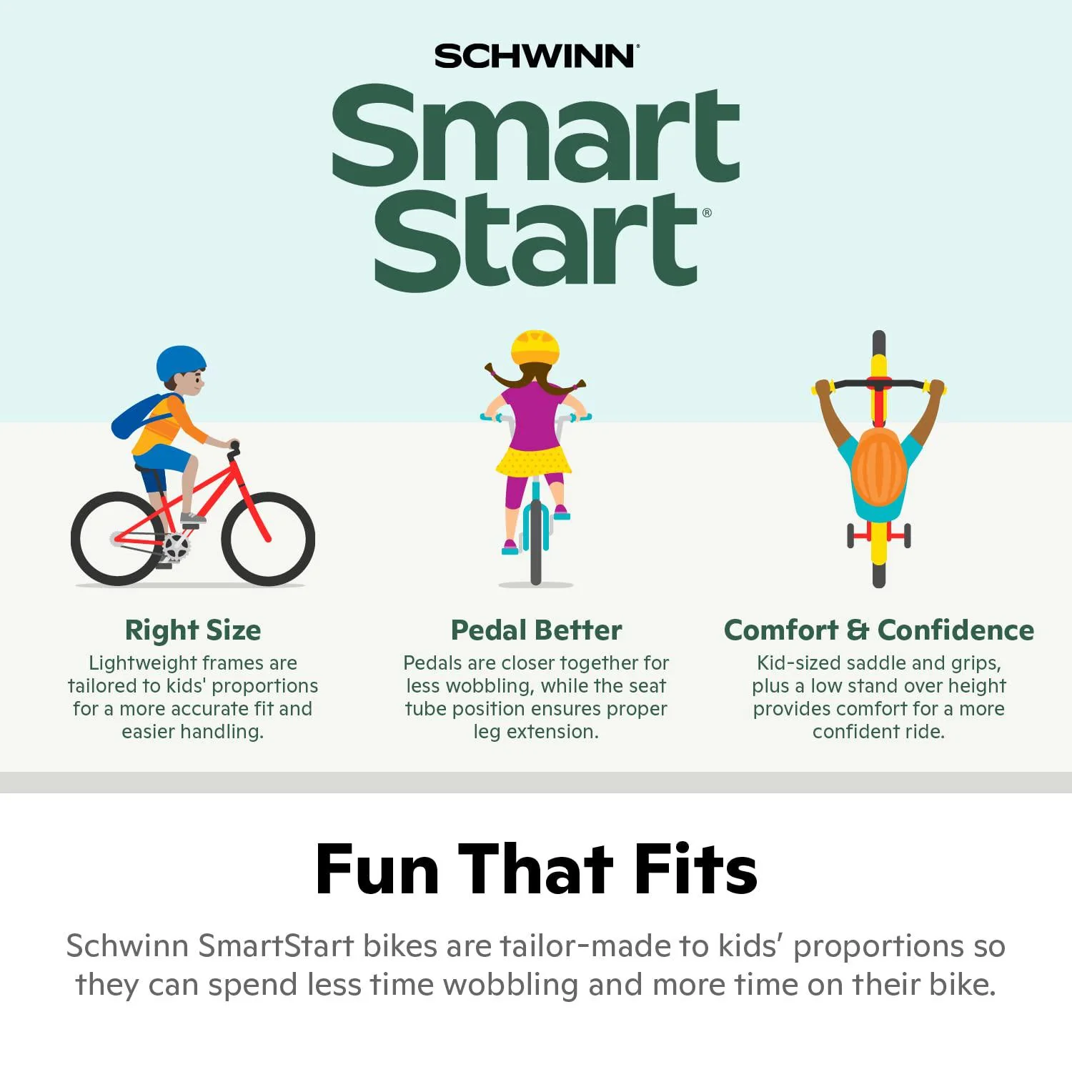 schwinn koen &a; elm toddler and kids bike, for girls and boys, 12-inch wheels, bmx style, with saddle handle, training wheels