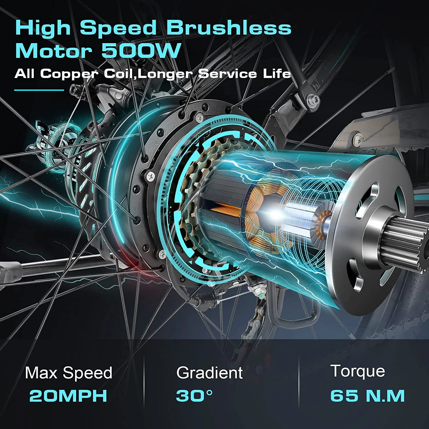 Vivi Electric Bike 26