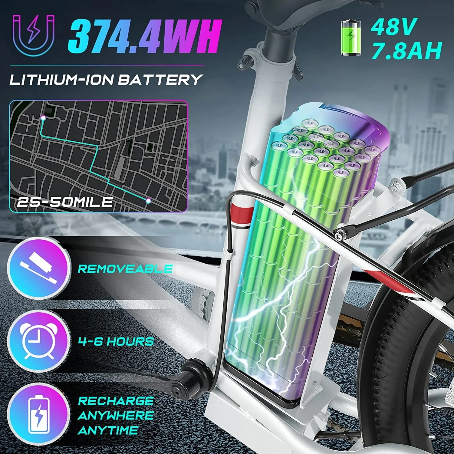 Vivi Electric Bike 26