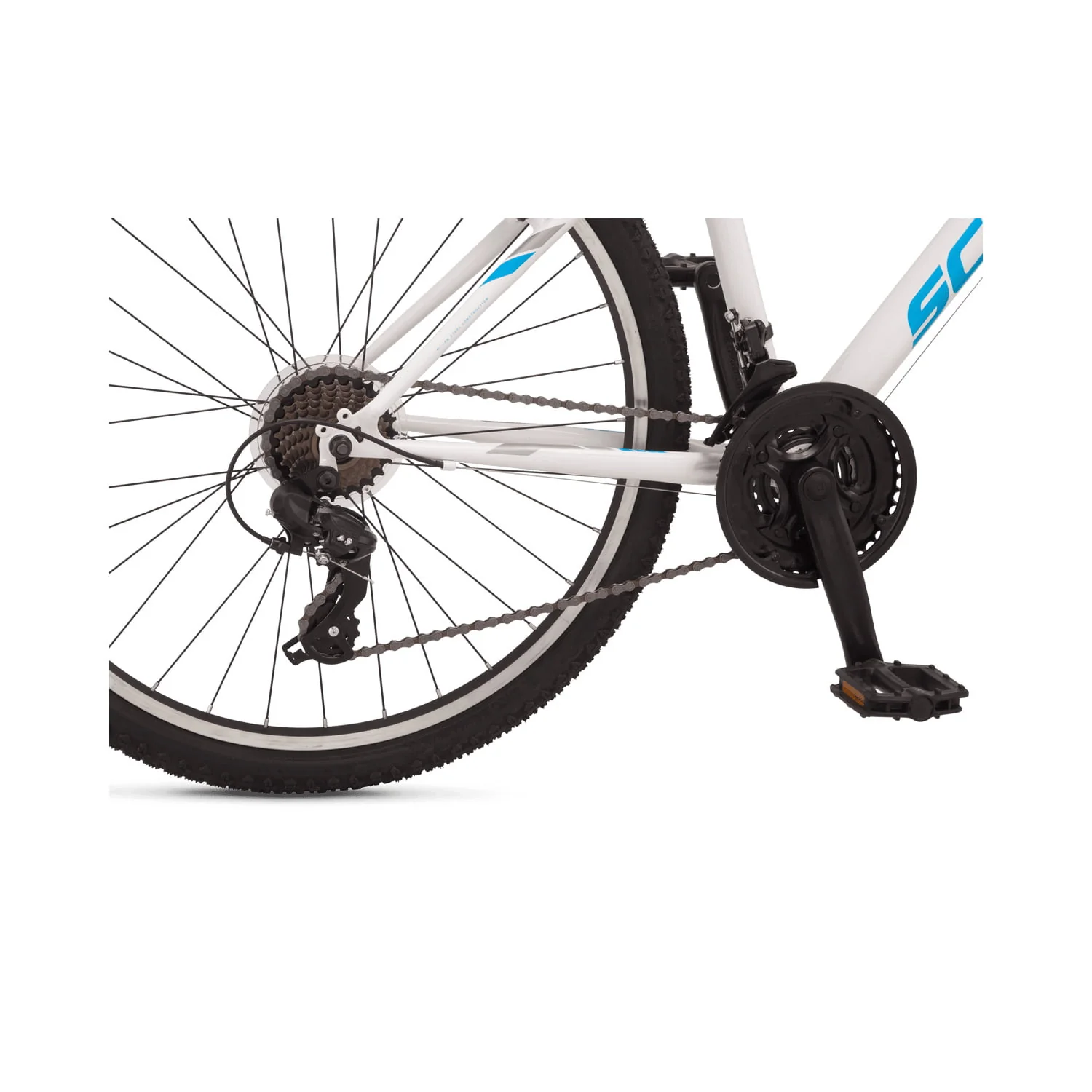 Schwinn High Timber Bike Women's ATB, White