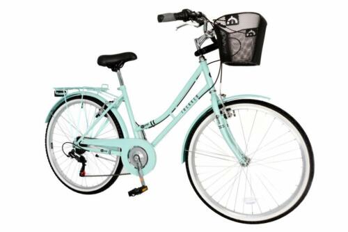 City Bike Aurai Trekker Ladies 26" Dutch Style Heritage 6 Speed Low Step Bicycle