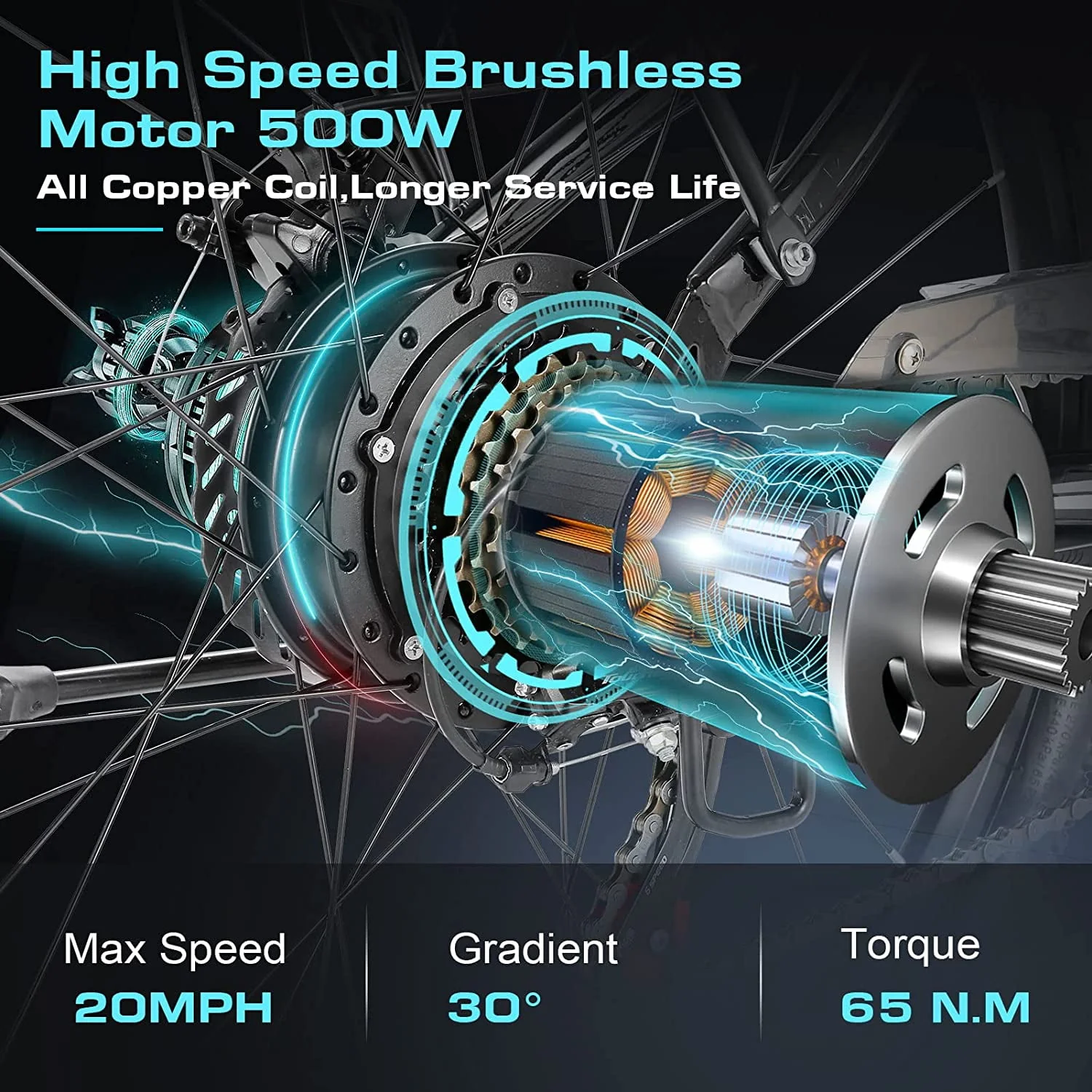 Vivi Electric Bike 26