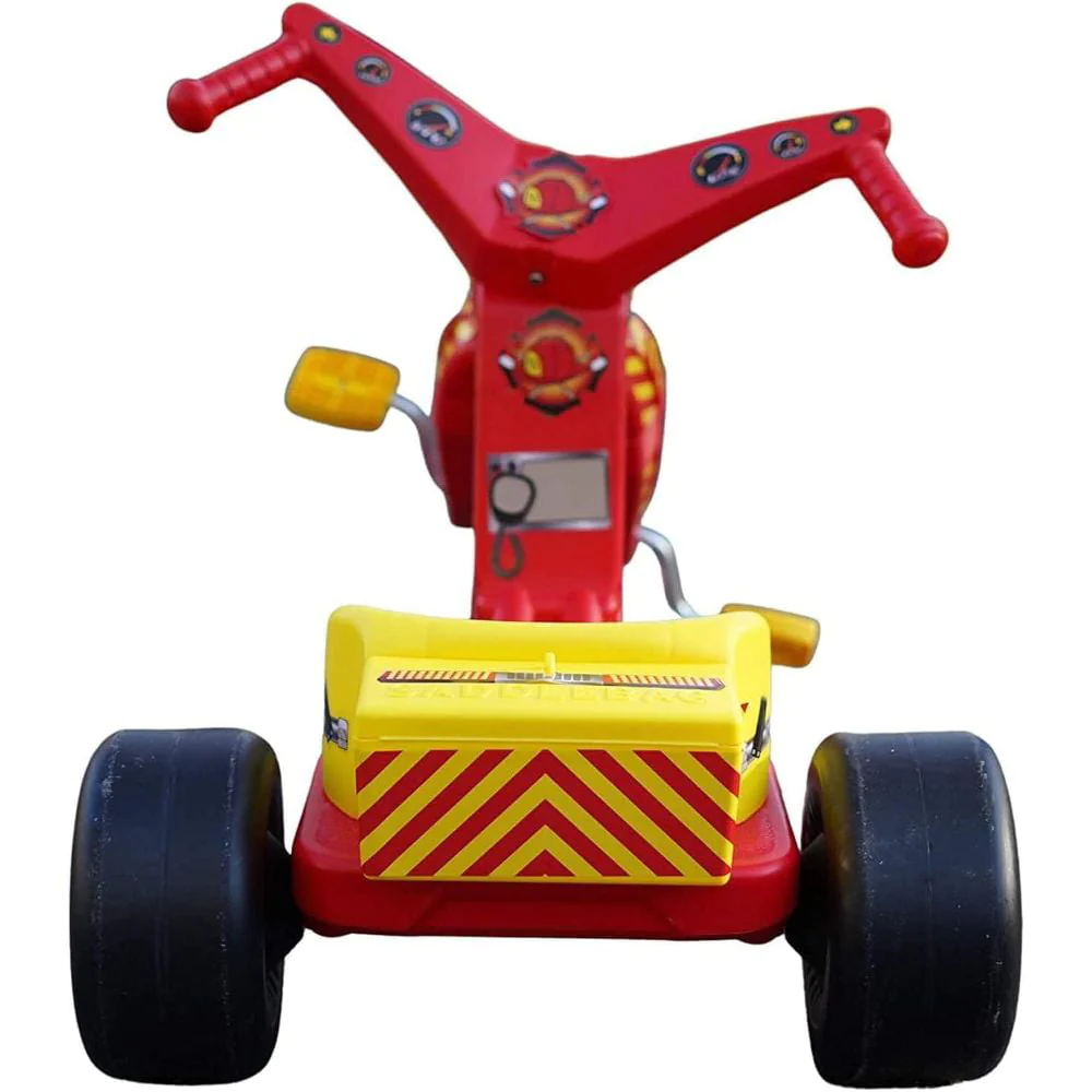 Fire & Rescue Big Wheel Spin-Out Racer 16 Inch Trike