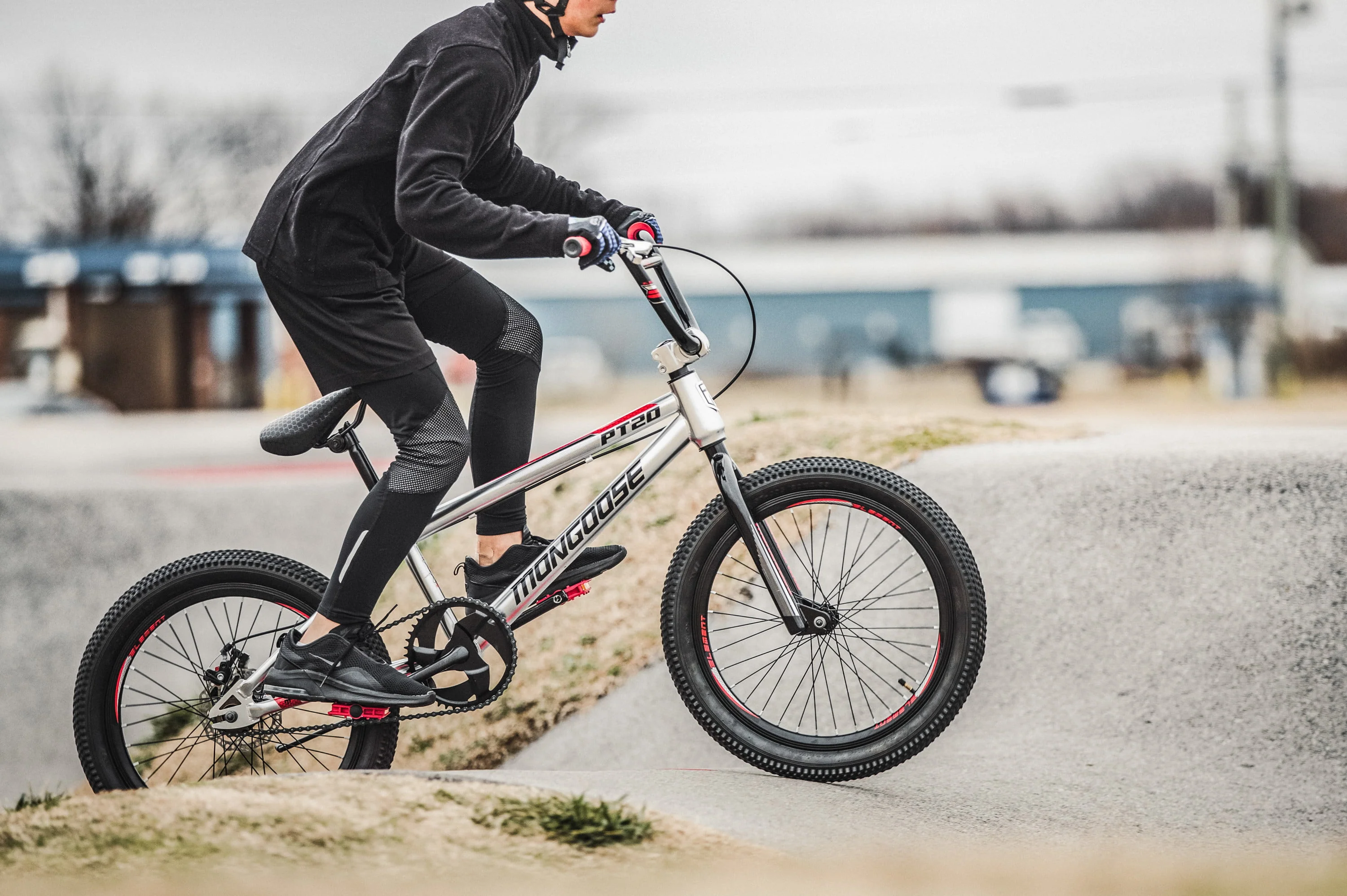 PT20 BMX 20 in. Kids Bike, Single Speed, Boys, Silver / Black