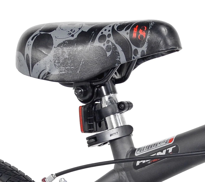 Kent 18 In. Abyss Boy's Freestyle BMX Bike, Charcoal Gray