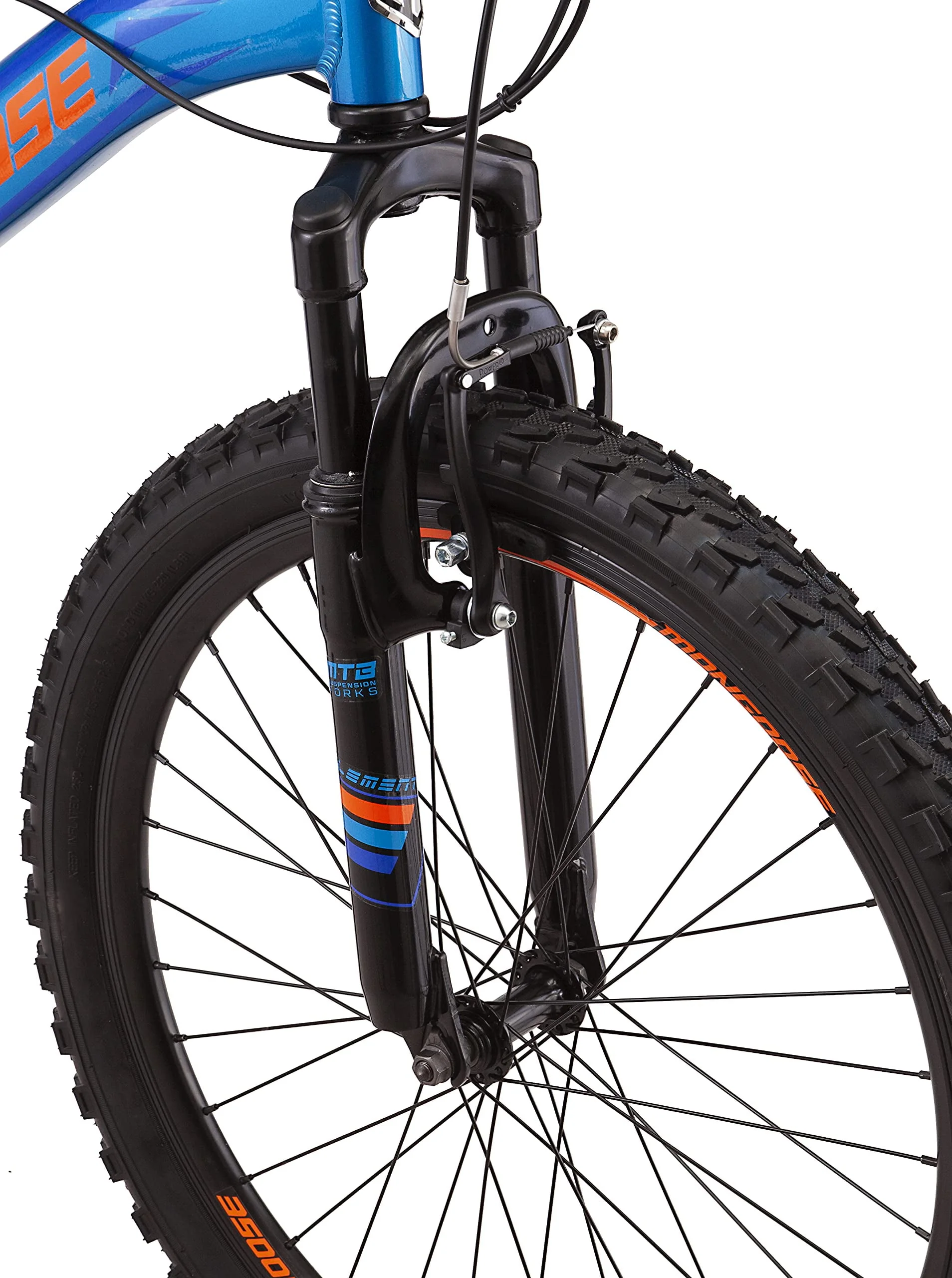 Mongoose Boys' Flatrock 24 in Mountain Bike, Blue