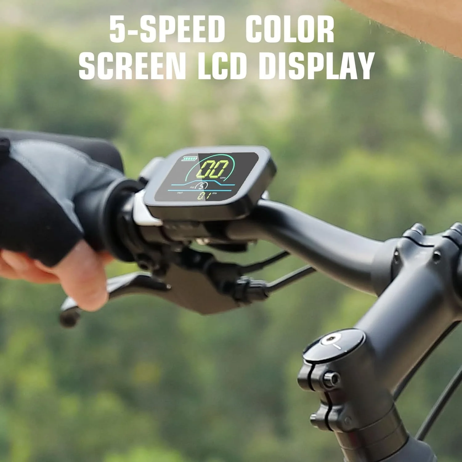 Dreamer 26&s;&s; 500W Gladiator Electric Mountain Bike,48V Removable Battery,Up to 50Miles,3.5H Fast Charge,21Speed,Lockable Suspension Fork