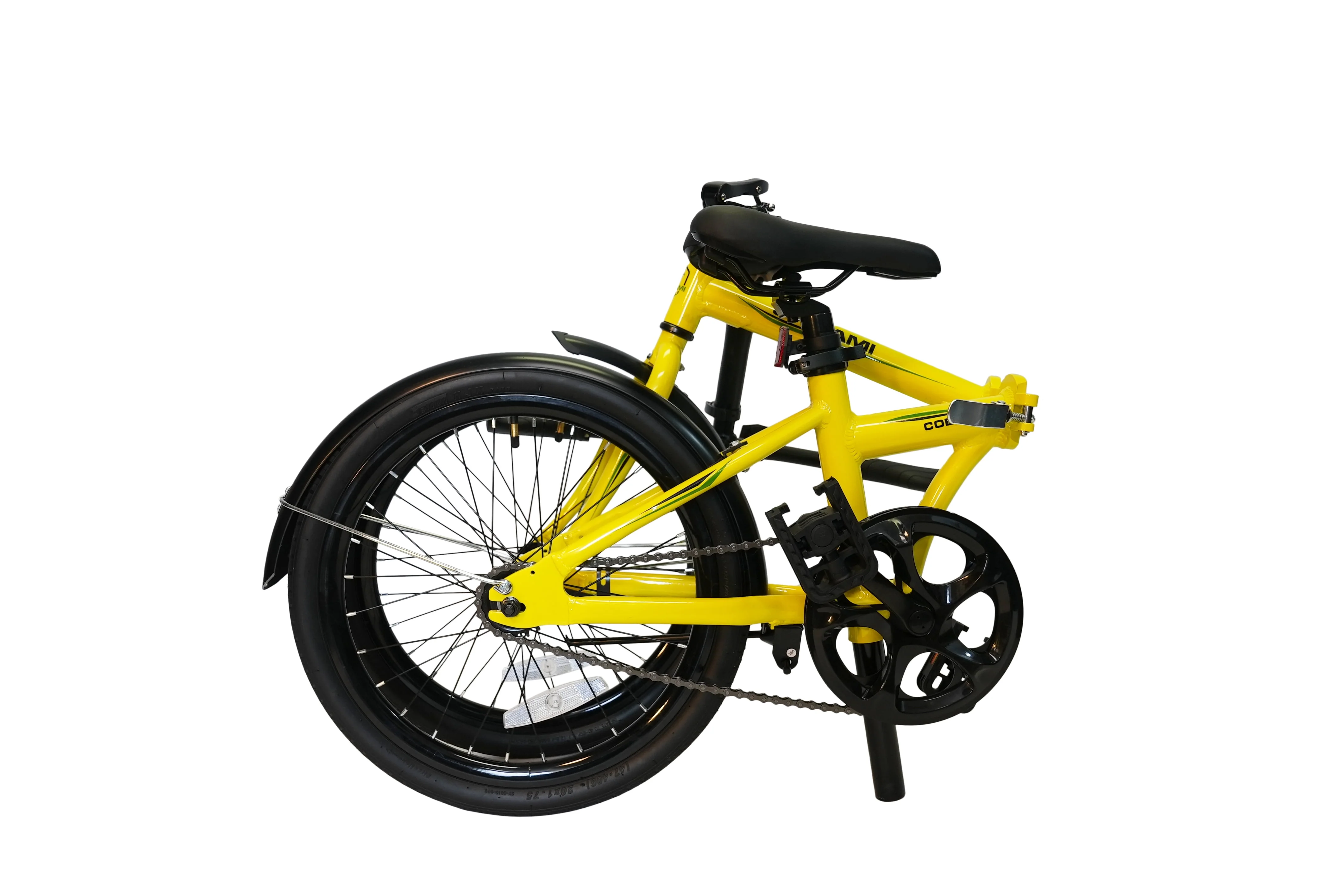 Cobra single-speed lightweight folding bicycle