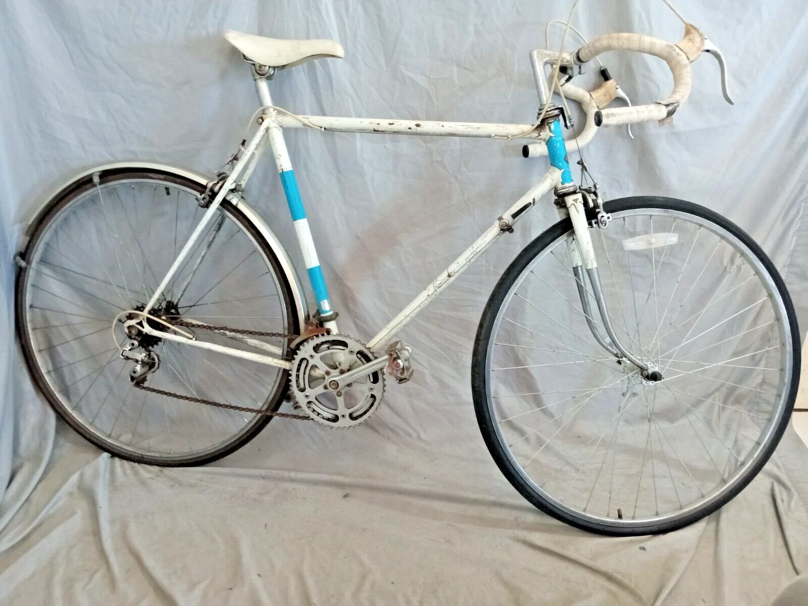 1970 Raleigh competition Touring Road Bike 58cm Large Reynolds 531 Lugged Steel!