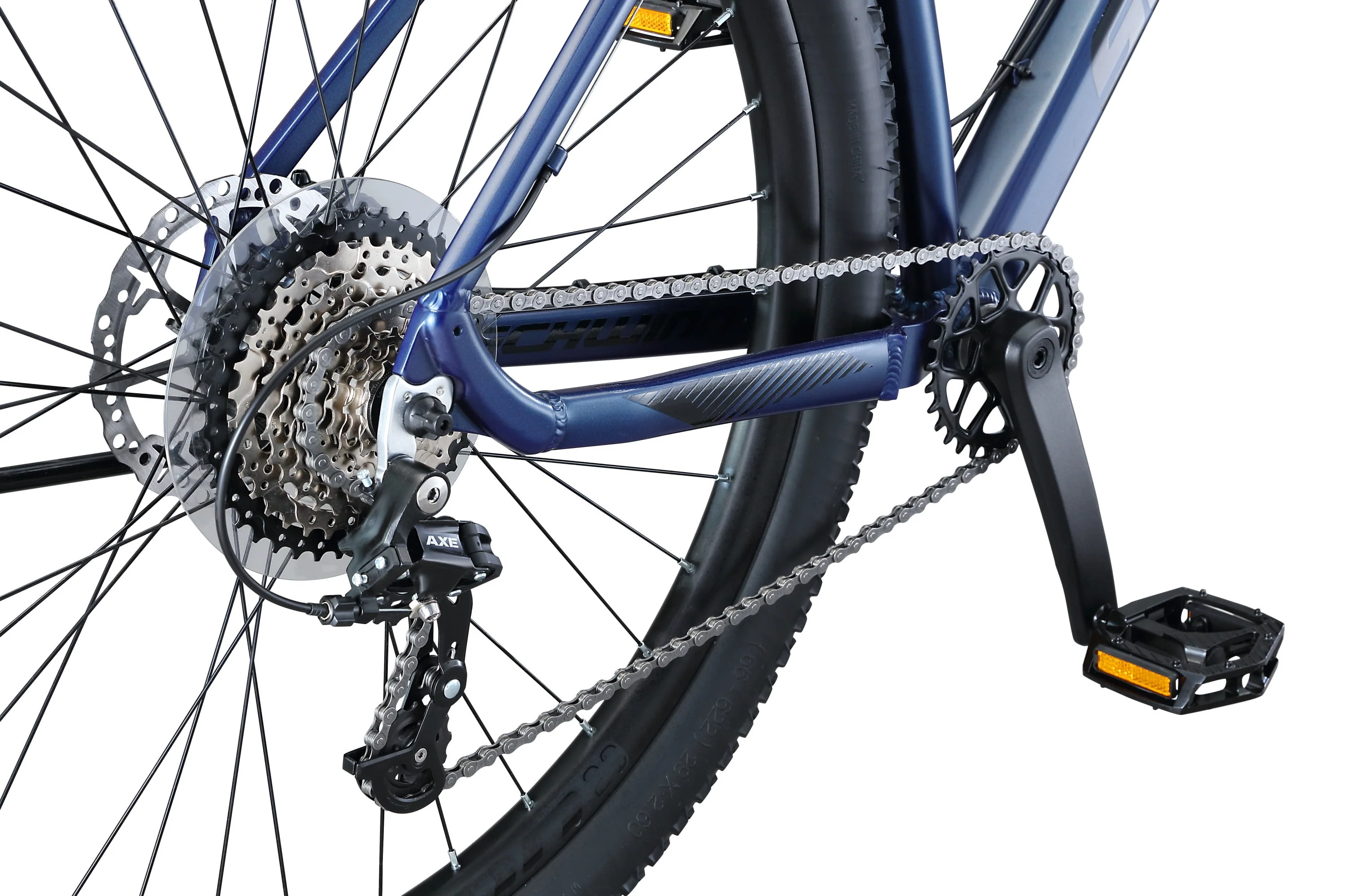 29-in. Axum DP Mens Mountain Bike, Blue, 19-in. Frame