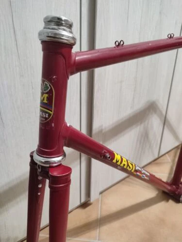 Vintage 1974 Masi Gran Criterium Frameset Frame Campagnolo Record Pts SZ 55*55