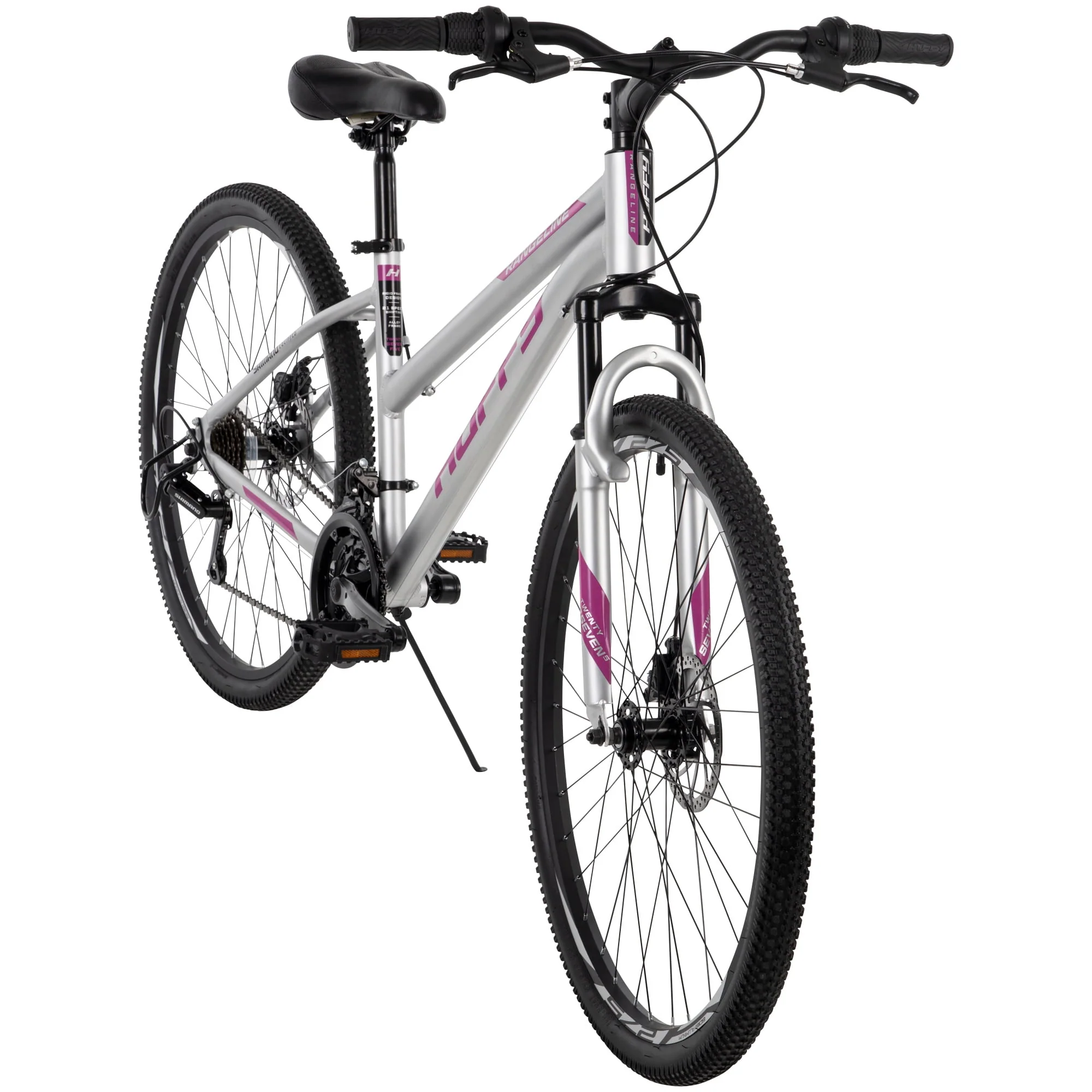Huffy Rangeline Women’s Mountain Bikes, 27.5 inch, Silver