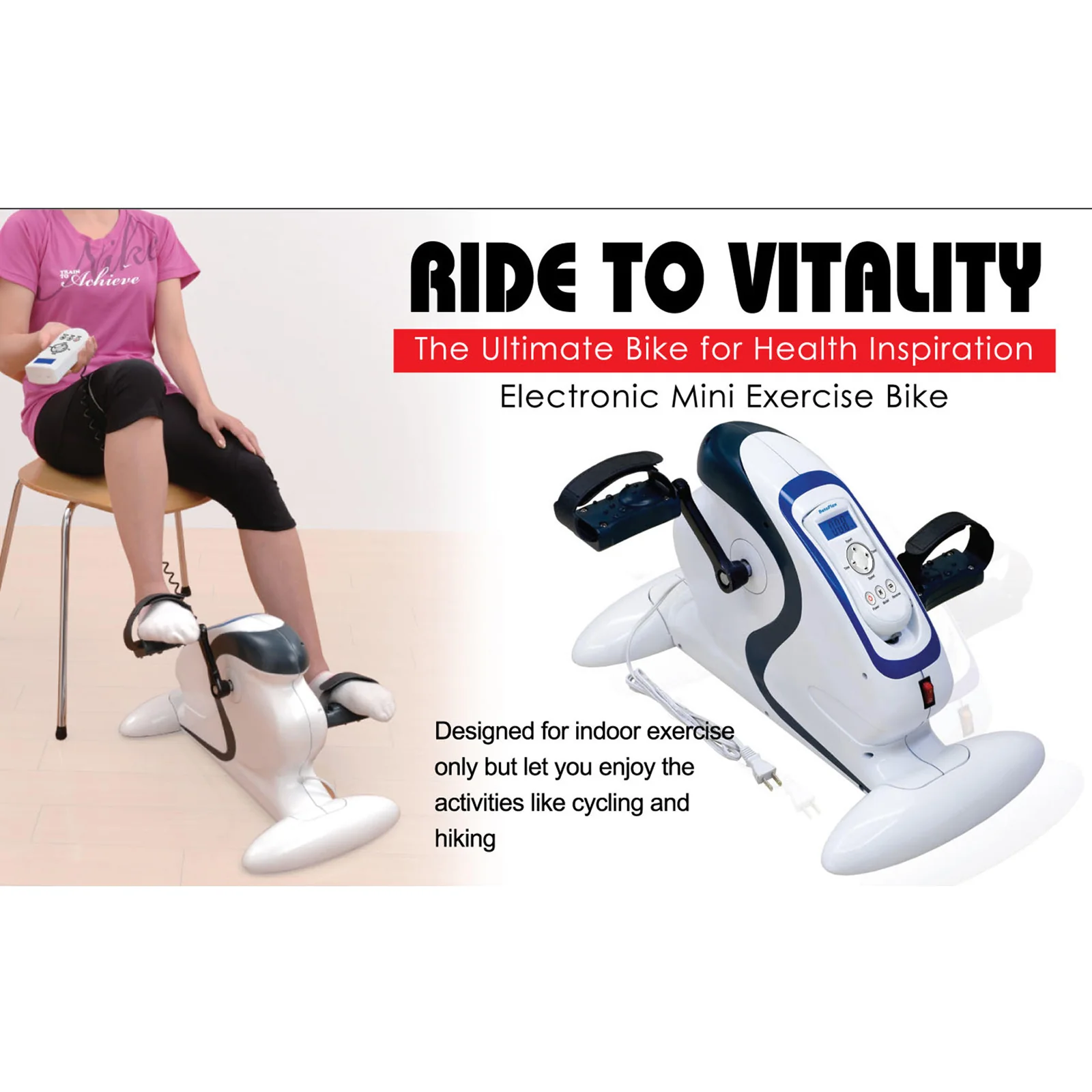 BetaFlex Electronic Total-Body Exercise Bike