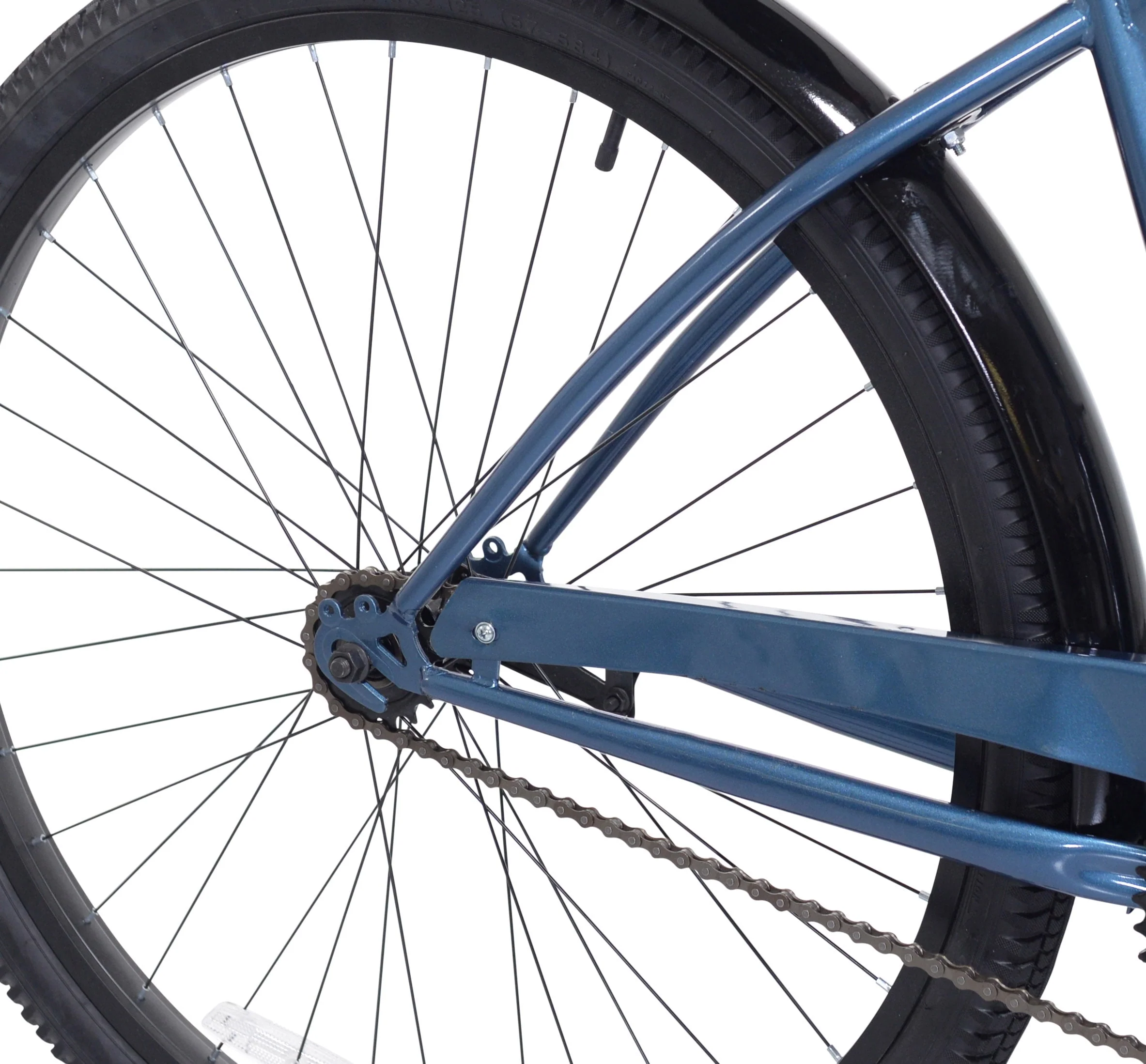 Bicycles 27.5 in Male Sea Change Beach Cruiser Bike, Metallic Blue