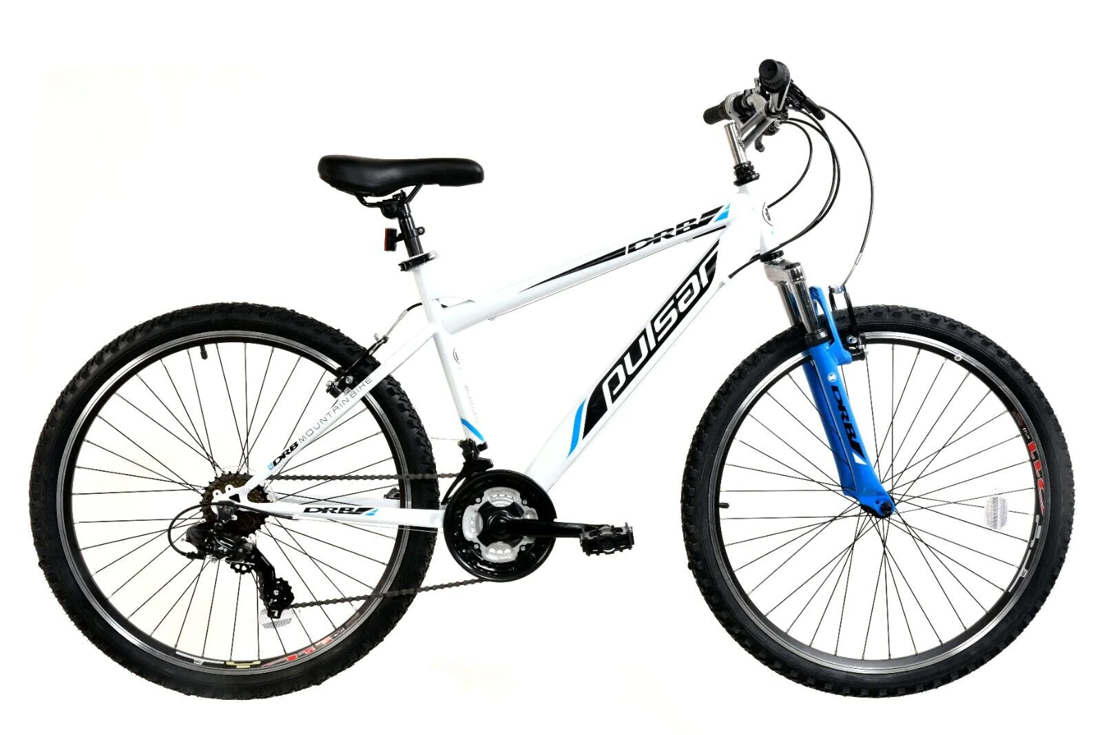 Dallingridge Pulsar Mountain Bike 26" Wheel MTB 18 Speed Shimano Bicycle White