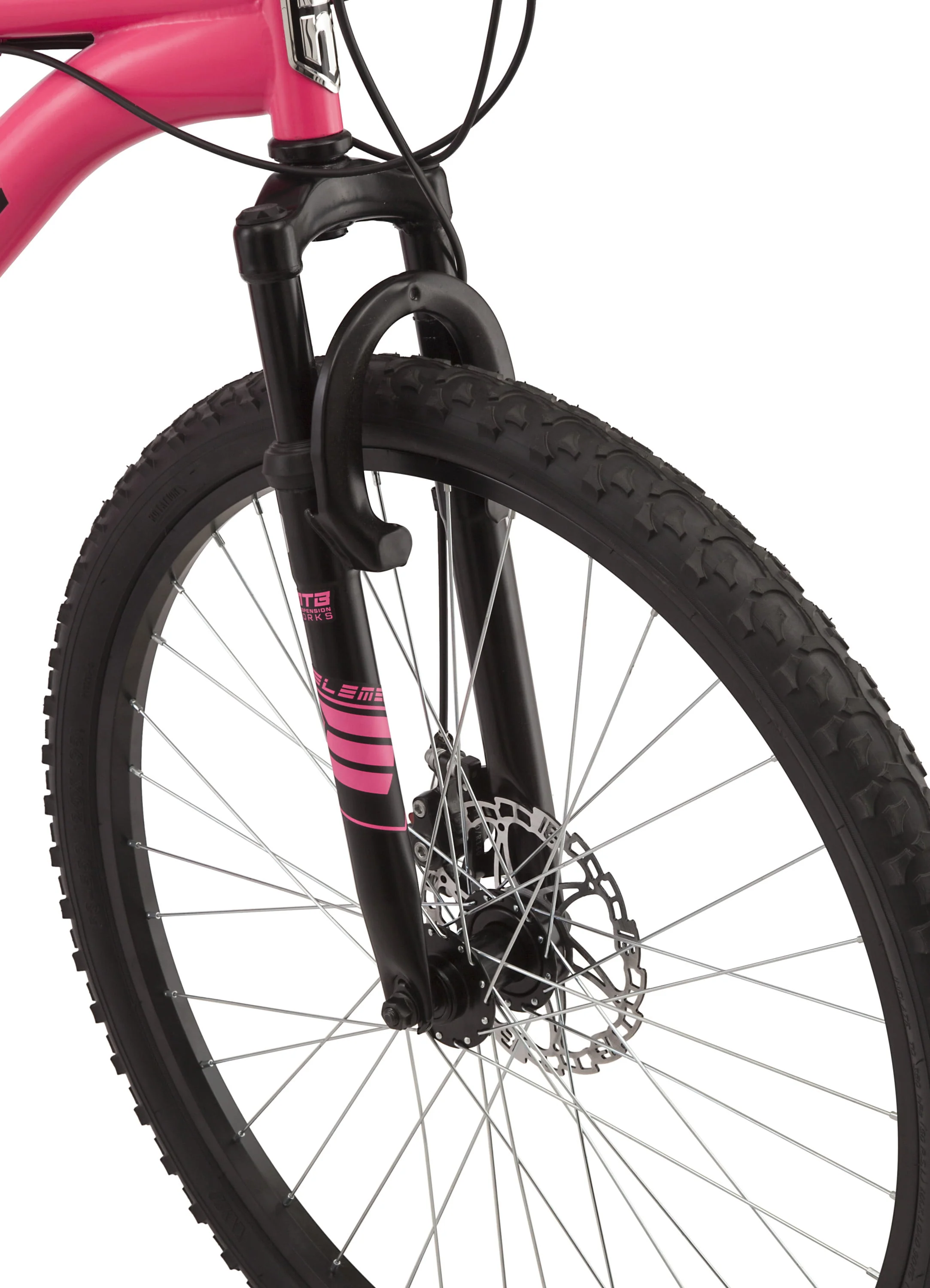 26-in. Major Womens Mountain Bike, Pink, 18 Speeds