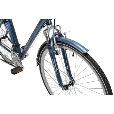 Kent Men's Ridgeway 700c/28" Hybrid Bike - Blue