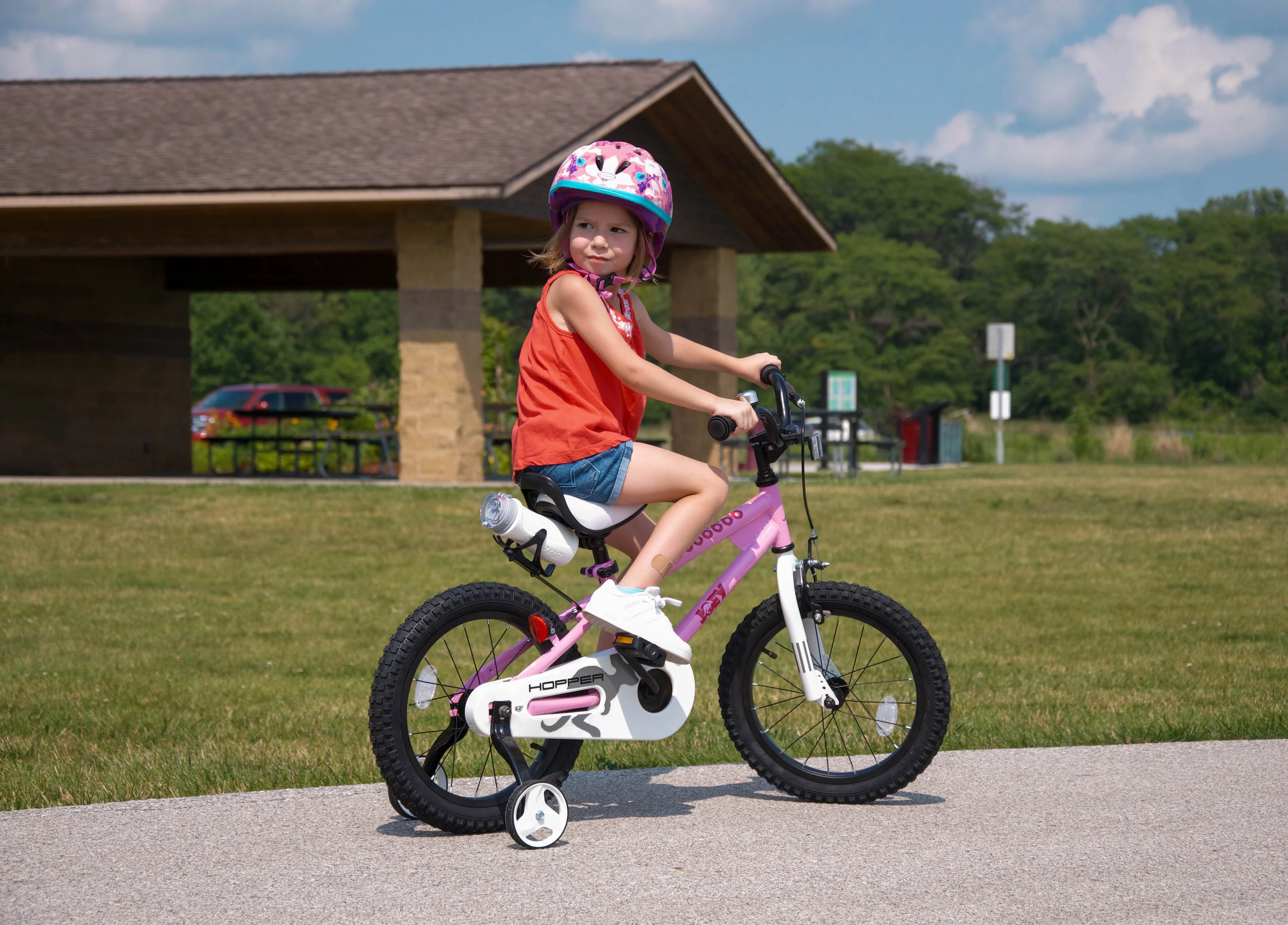 Joey Hopper 20 inch Easy Assembly Kid's Bicycle, Bell Included, Blue