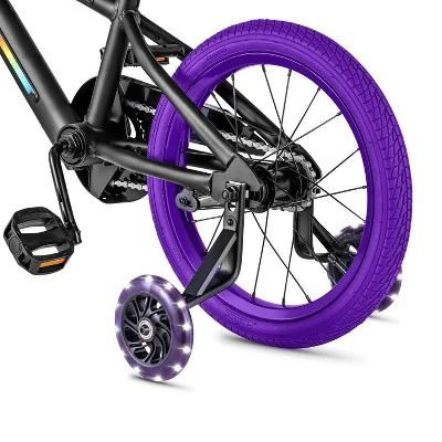 Jetson Light Rider 16" Kids'  Light Up Bike - Black/Purple