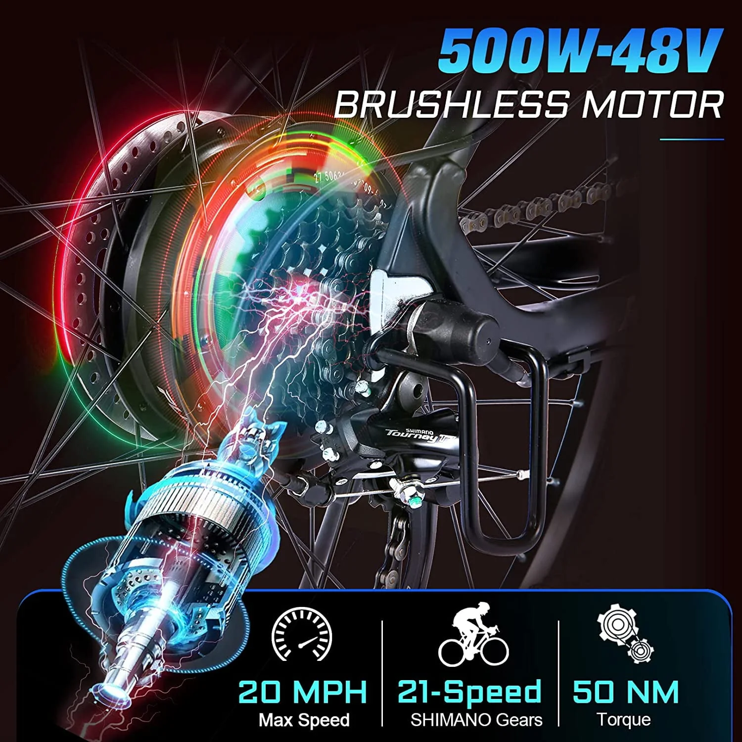 Vivi Electric Bike 27.5