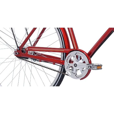 Kent Retro 700c/29'' Hybrid Bike - Red