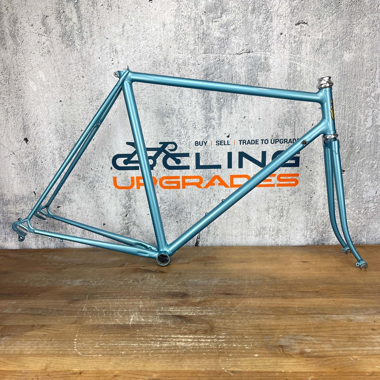 Johnny Coast 55cm Rim Brake Road Bike Steel Frameset 700c 2658g