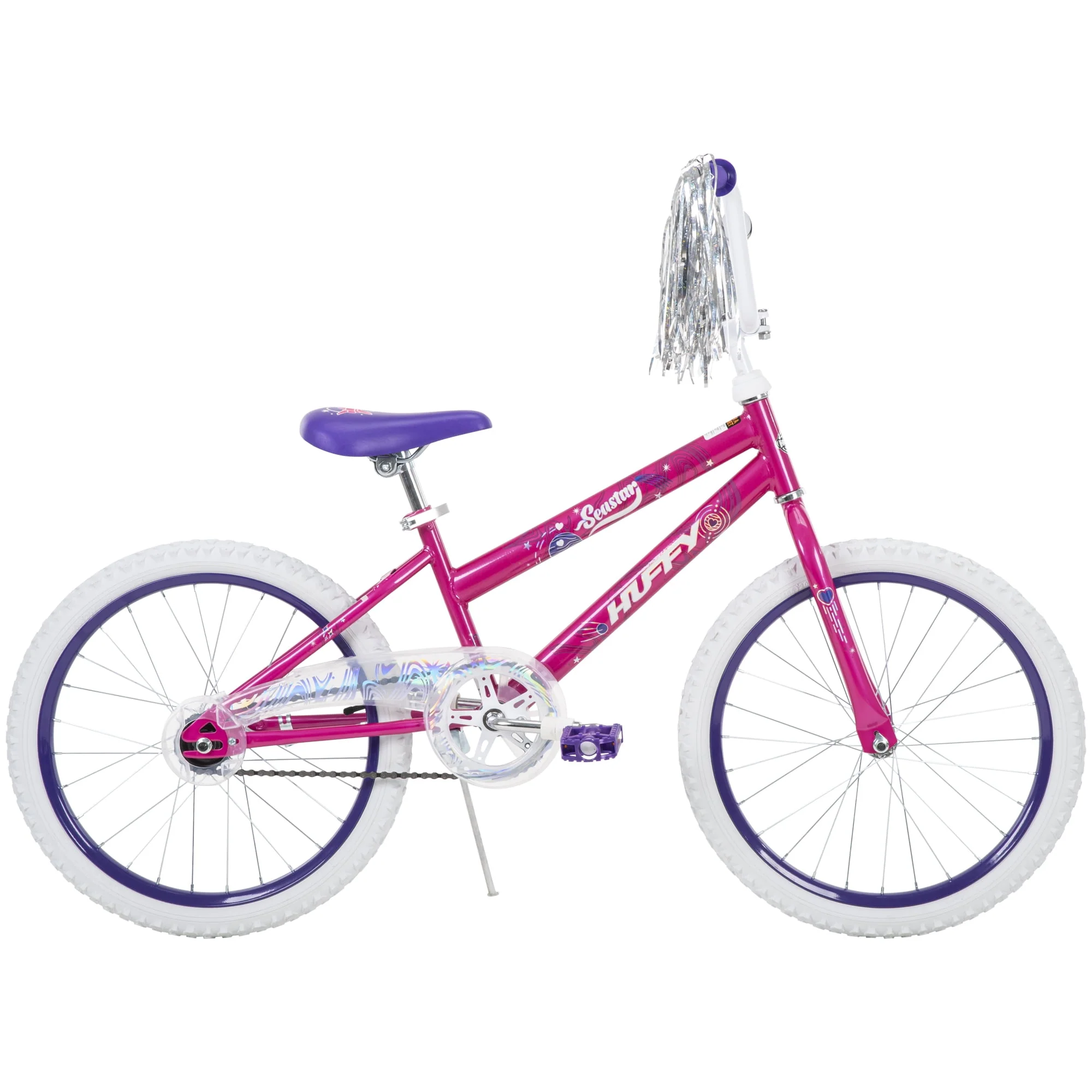 20 in. Sea Star Girls Sidewalk Bicycle for Kids, Pink
