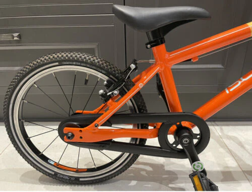 Islabikes cnoc 16 in orange kids bike brand new 2022( current cnoc 18)