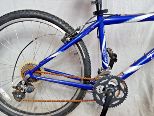 2008 Trek 820 MTB Bike 16.5" Small Hardtail Shimano SIS Altus Steel USA Shipper!