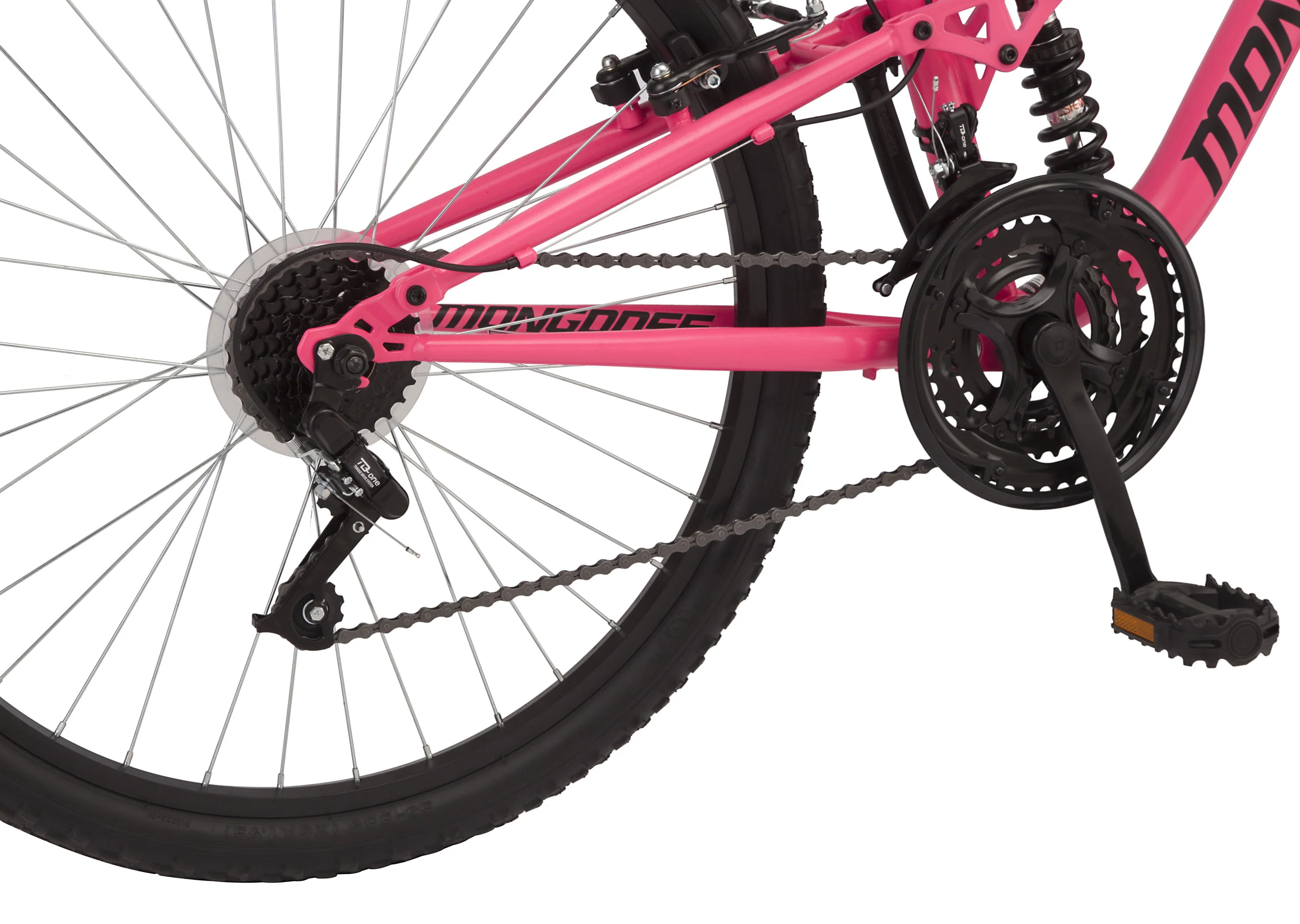 26-in. Major Womens Mountain Bike, Pink, 18 Speeds