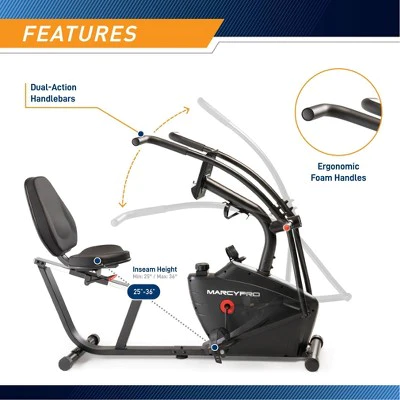 Marcy Dual Action Exercise Bike