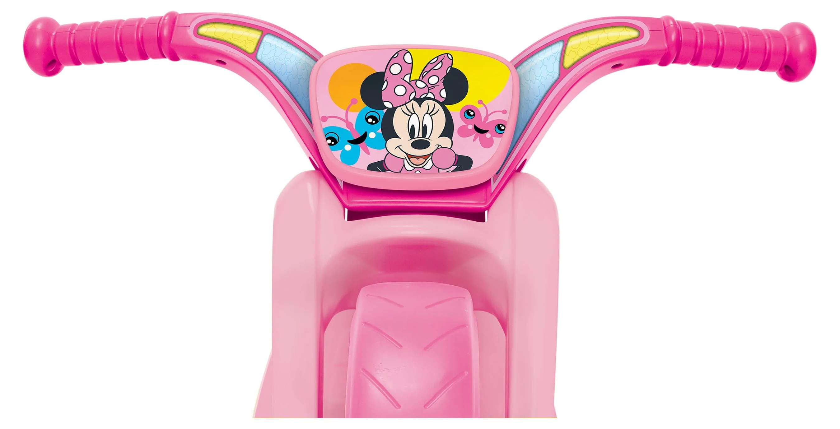 Disney Minnie Mouse 15 inch Fly Wheels Cruiser Ride on Trike with Light on Big Wheel